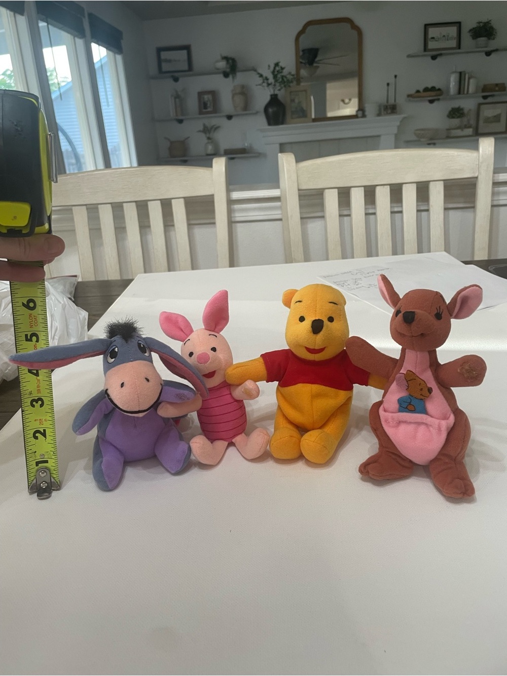 Vintage 1997 Mattel Winnie the Pooh,
Plush Set Of 4 - Picture 3 of 4